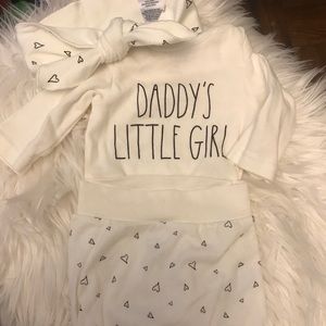 Rae Dunn Infant onesie set